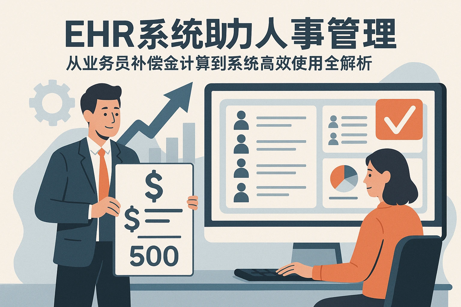 EHR系统助力人事管理：从业务员补偿金计算到系统高效使用全解析