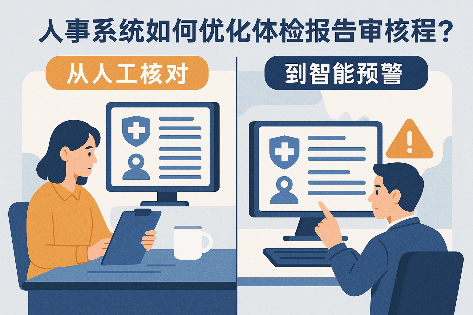 2. 人事系统如何优化体检报告审核流程？从人工核对到智能预警