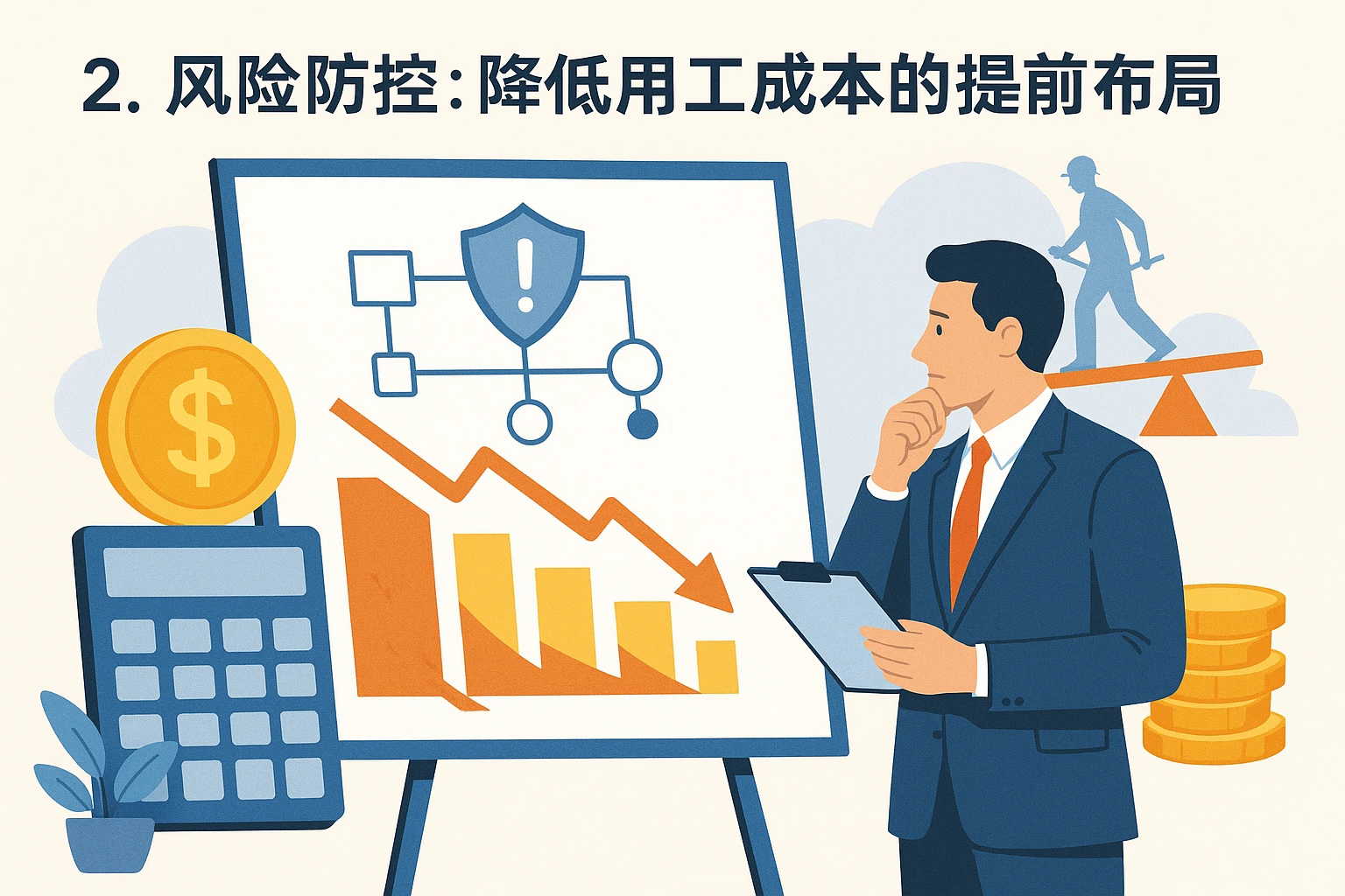 2. 风险防控：降低用工成本的提前布局