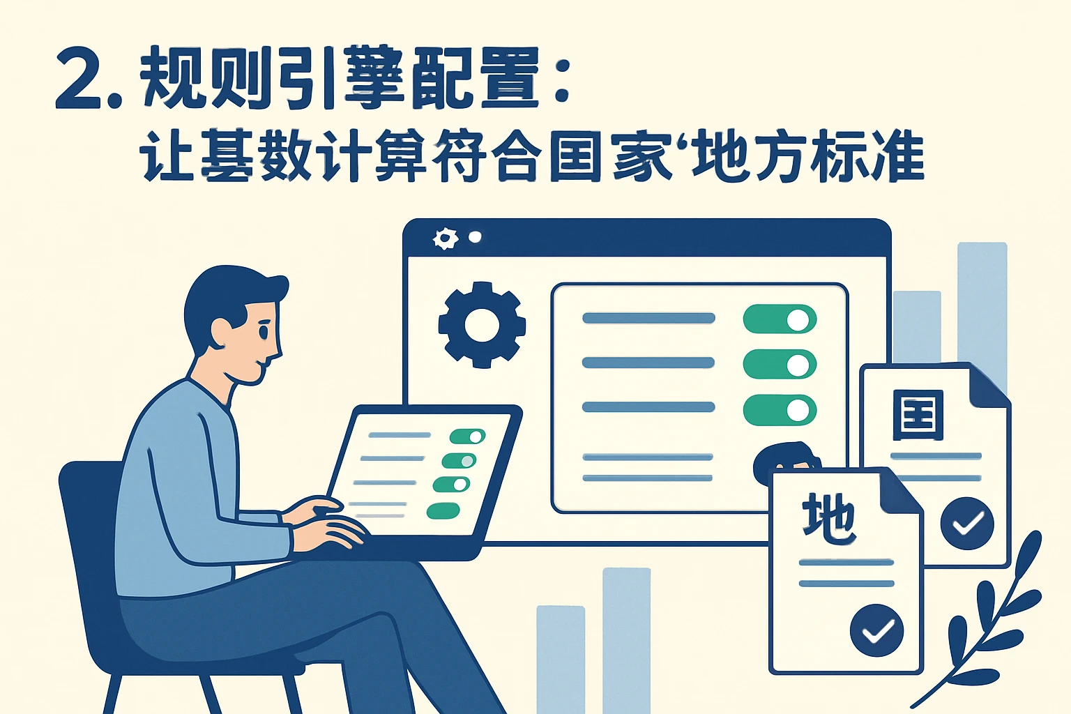 2. 规则引擎配置：让基数计算符合国家与地方标准
