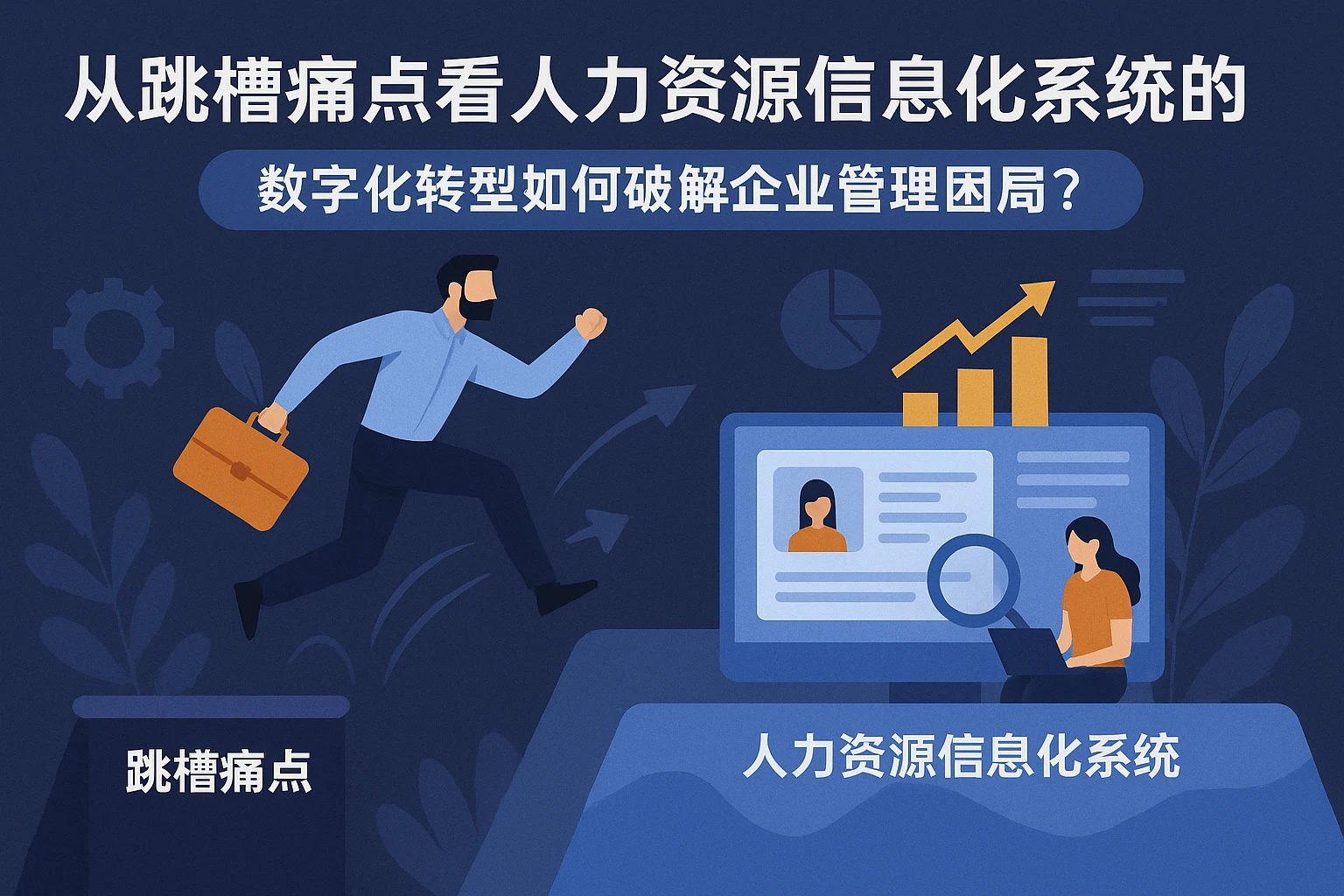 从跳槽痛点看人力资源信息化系统的价值：数字化转型如何破解企业管理困局？