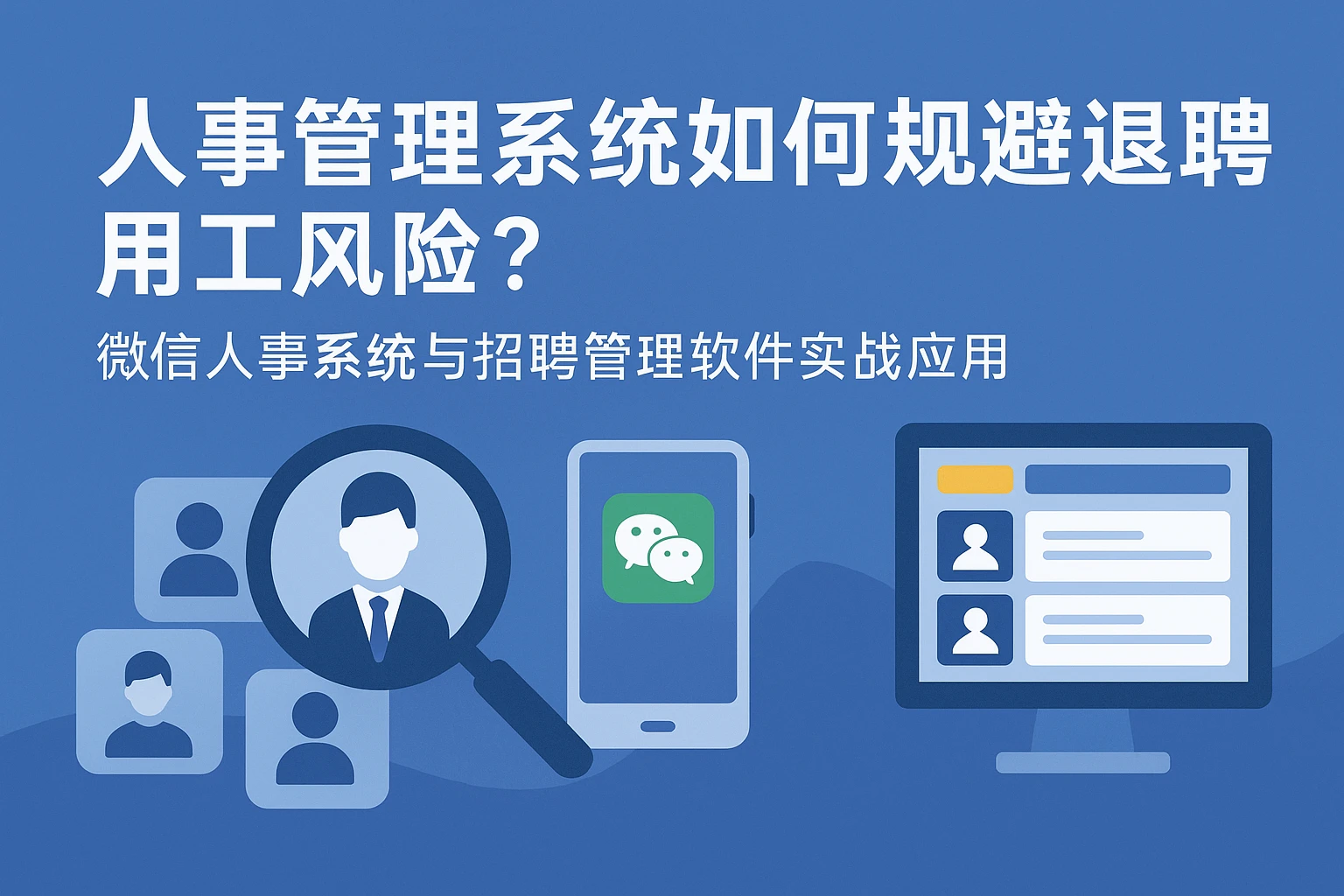 人事管理系统如何规避退休返聘用工风险？微信人事系统与招聘管理软件的实战应用
