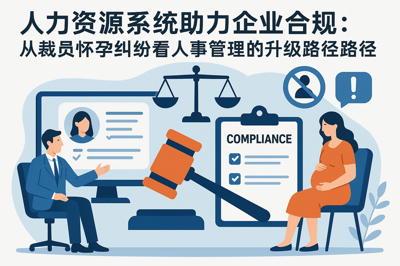 人力资源系统助力企业合规:从裁员怀孕纠纷看人事管理的升级路径