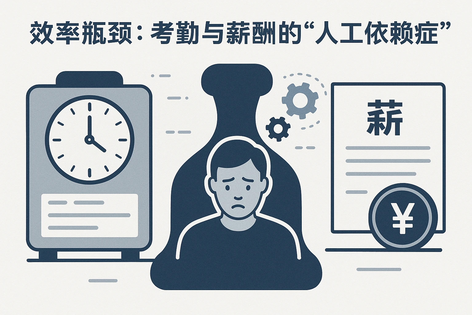 2. 效率瓶颈：考勤与薪酬的“人工依赖症”