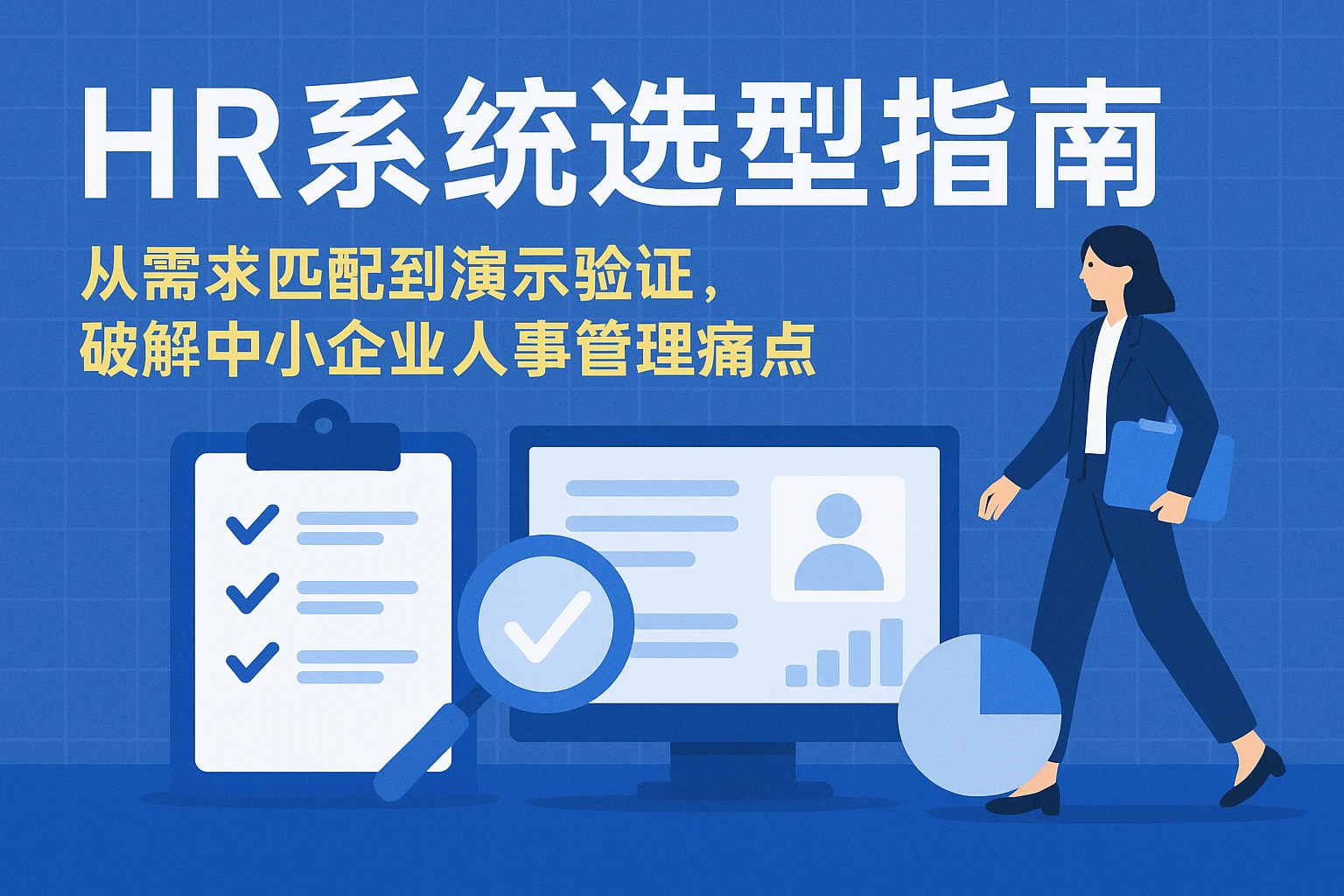 HR系统选型指南：从需求匹配到演示验证，破解中小企业人事管理痛点