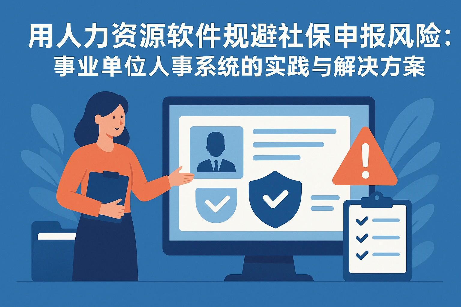 用人力资源软件规避社保申报风险：事业单位人事系统的实践与解决方案