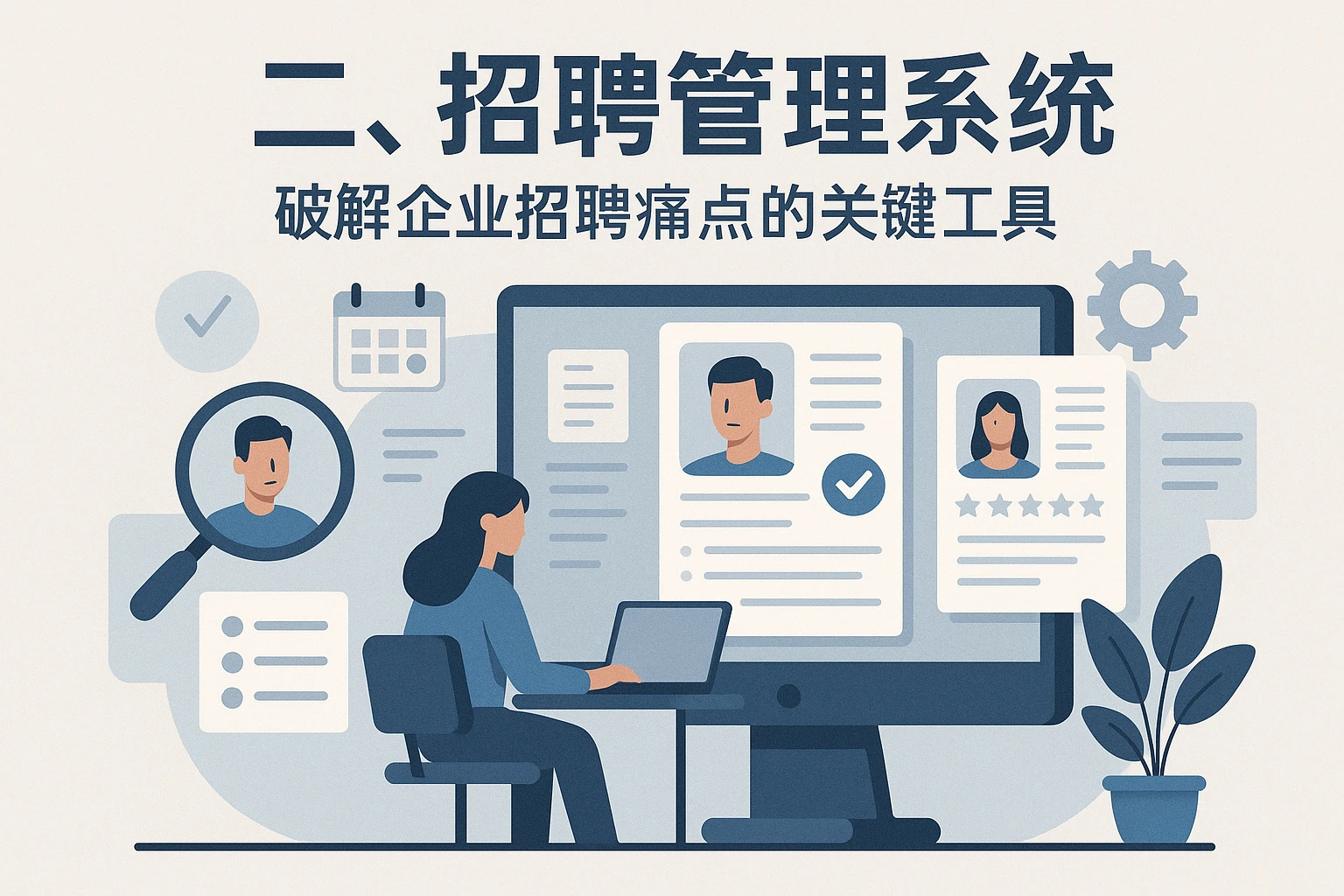 二、招聘管理系统：破解企业招聘痛点的关键工具