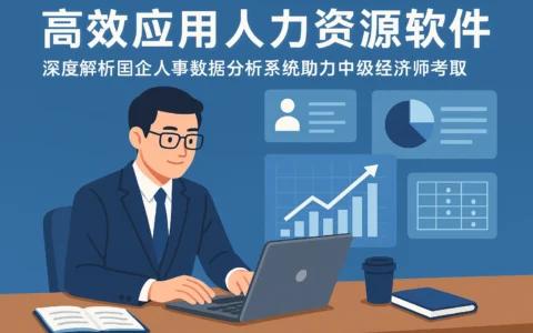 高效应用人力资源软件：深度解析国企人事数据分析系统助力中级经济师考取