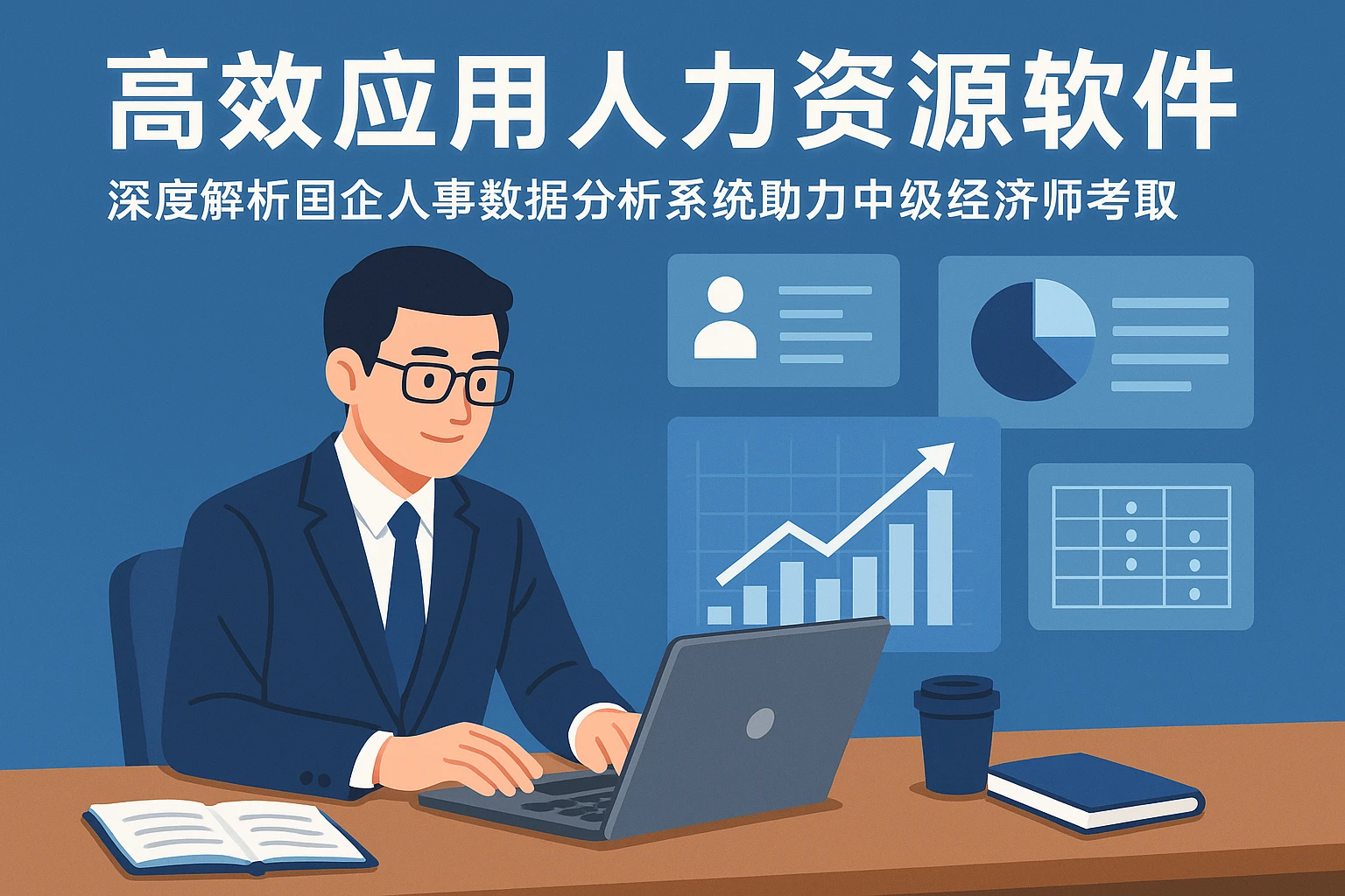 高效应用人力资源软件：深度解析国企人事数据分析系统助力中级经济师考取