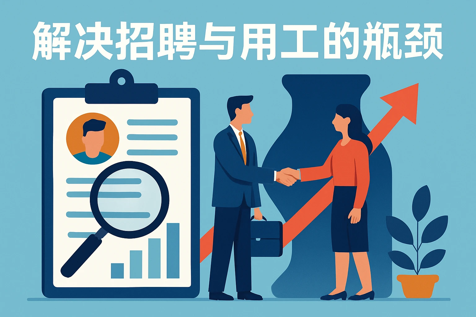解决招聘与用工的瓶颈