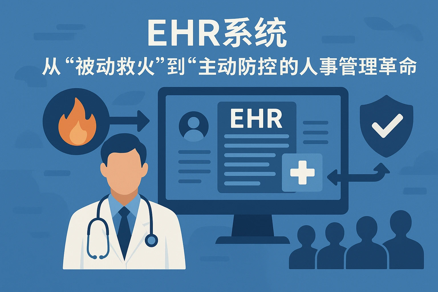 EHR系统：从“被动救火”到“主动防控”的人事管理革命