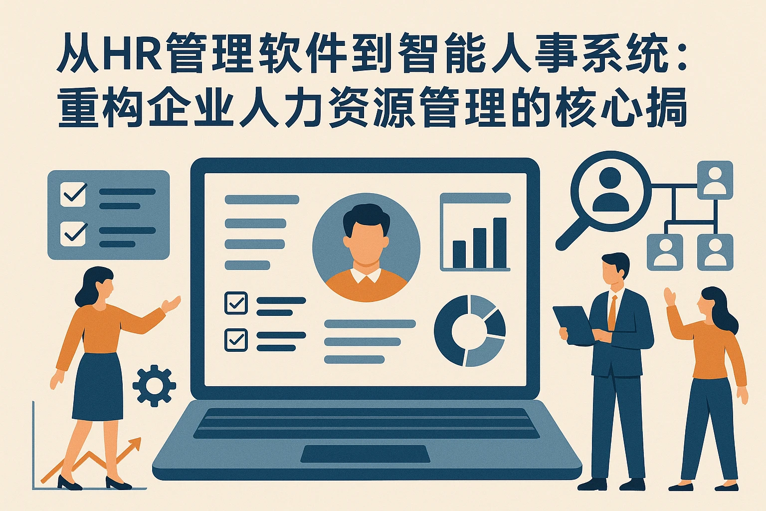 从HR管理软件到智能人事系统：重构企业人力资源管理的核心逻辑