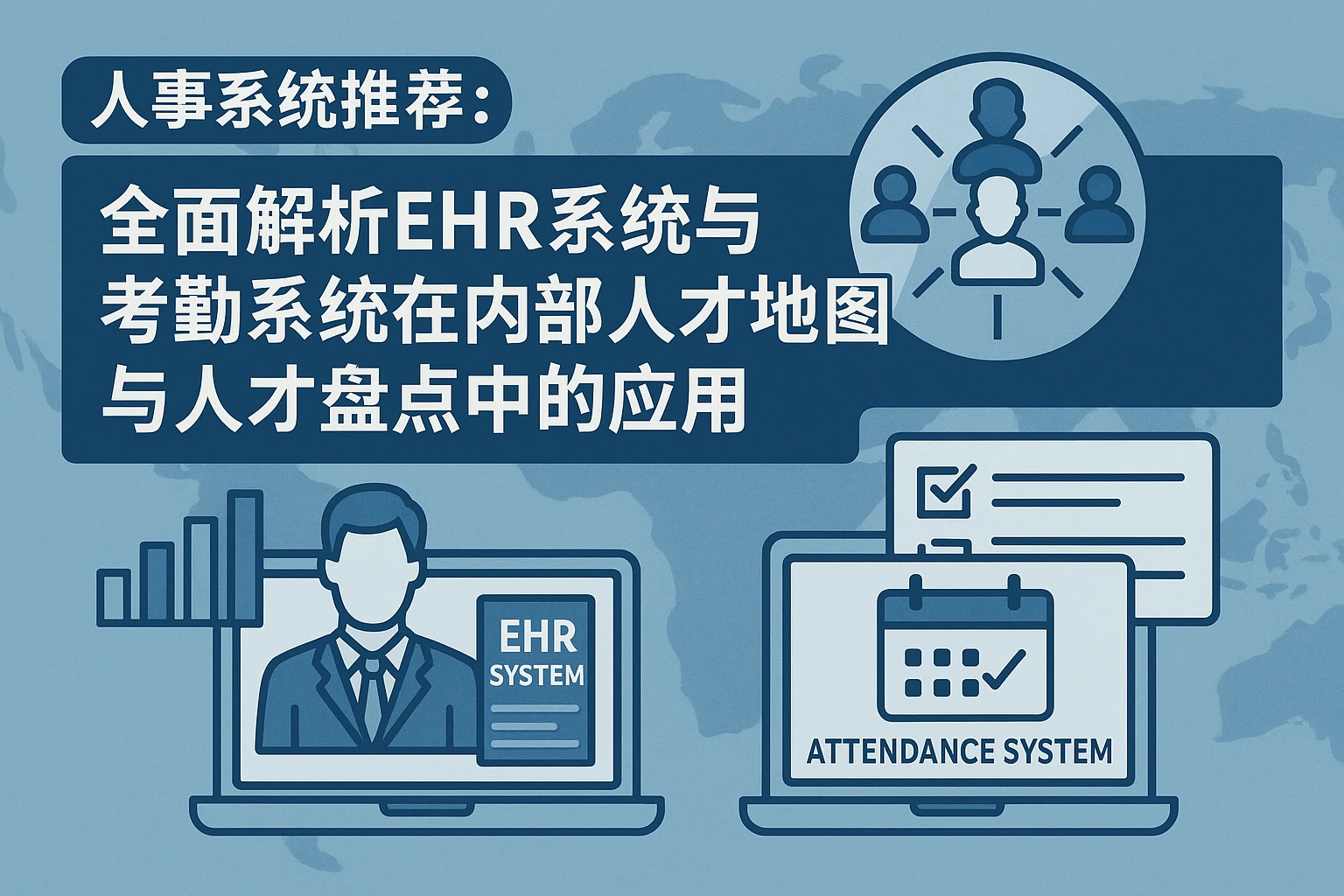 人事系统推荐：全面解析EHR系统与考勤系统在内部人才地图与人才盘点中的应用