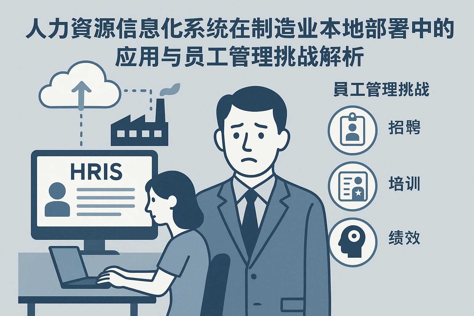 人力资源信息化系统在制造业本地部署中的应用与员工管理挑战解析