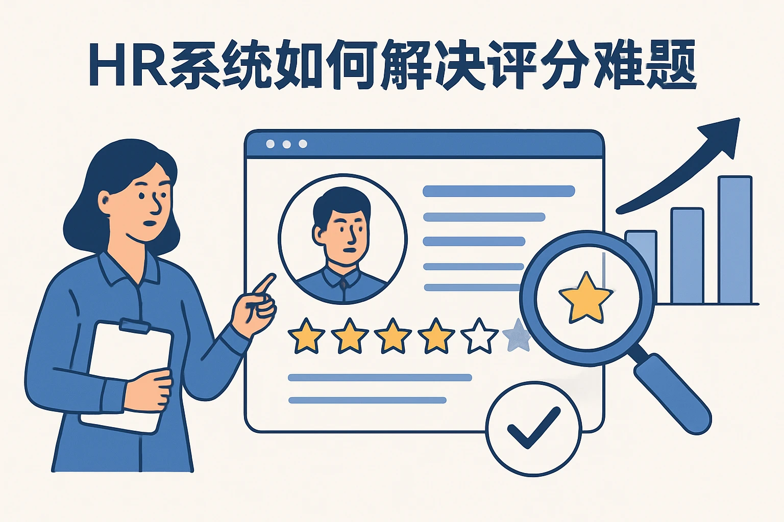 HR系统如何解决评分难题