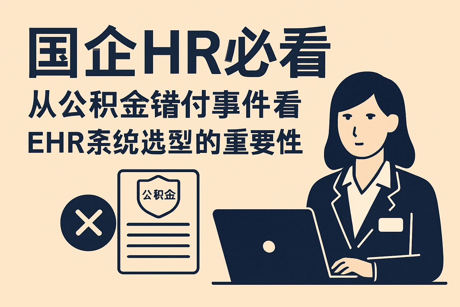 国企HR必看：从公积金错付事件看EHR系统选型的重要性