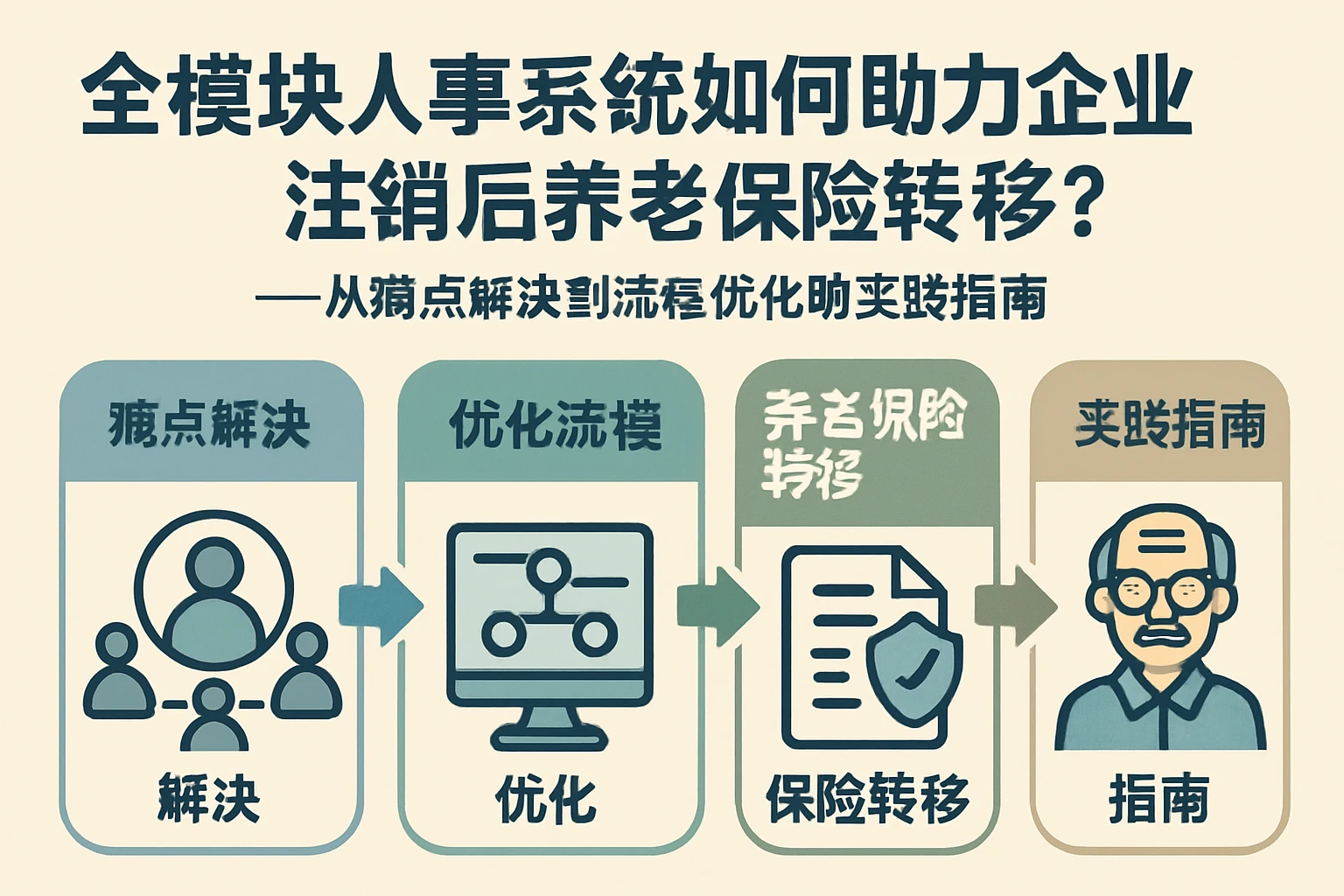 全模块人事系统如何助力企业注销后养老保险转移？——从痛点解决到流程优化的实践指南