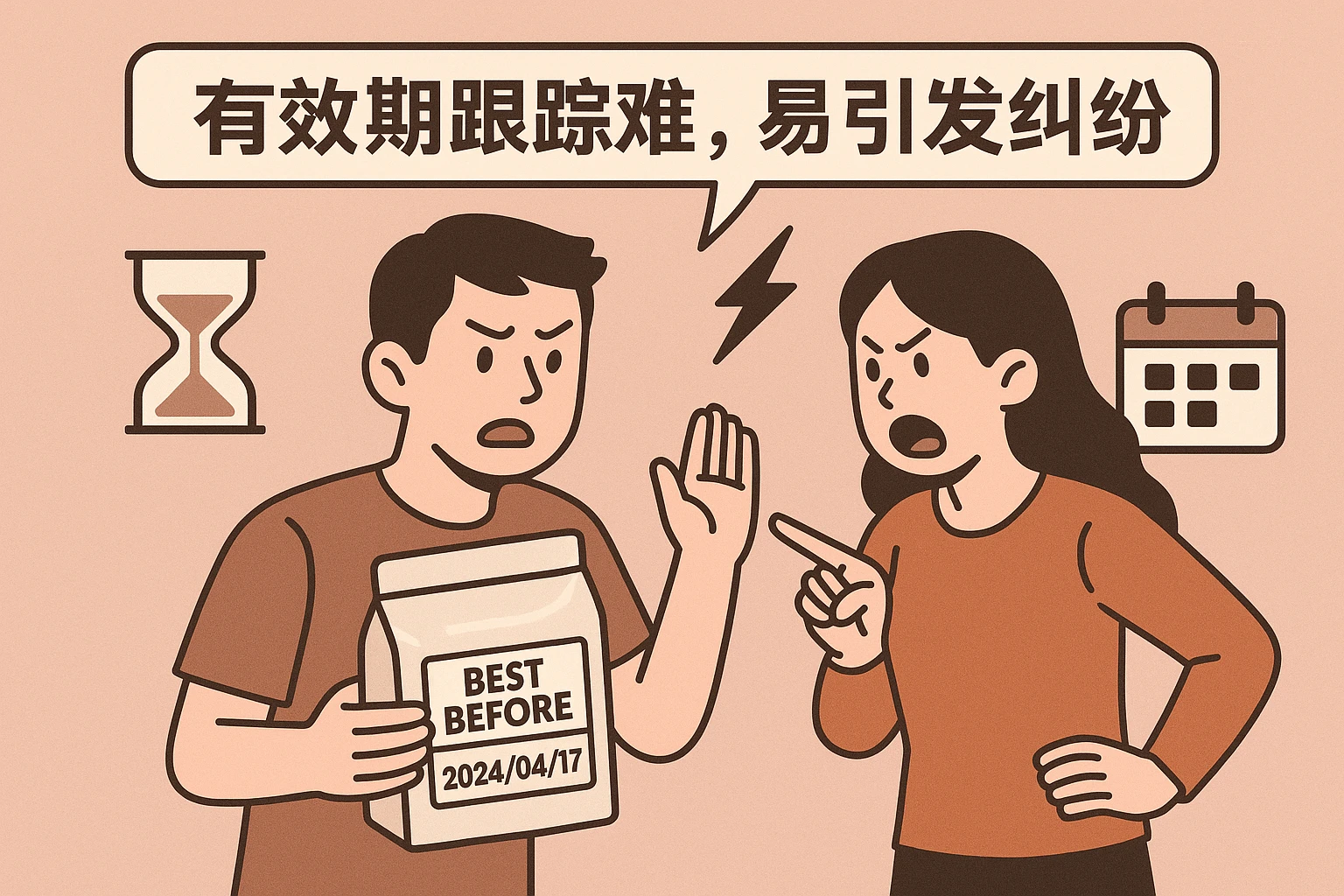 2. 有效期跟踪难，易引发纠纷