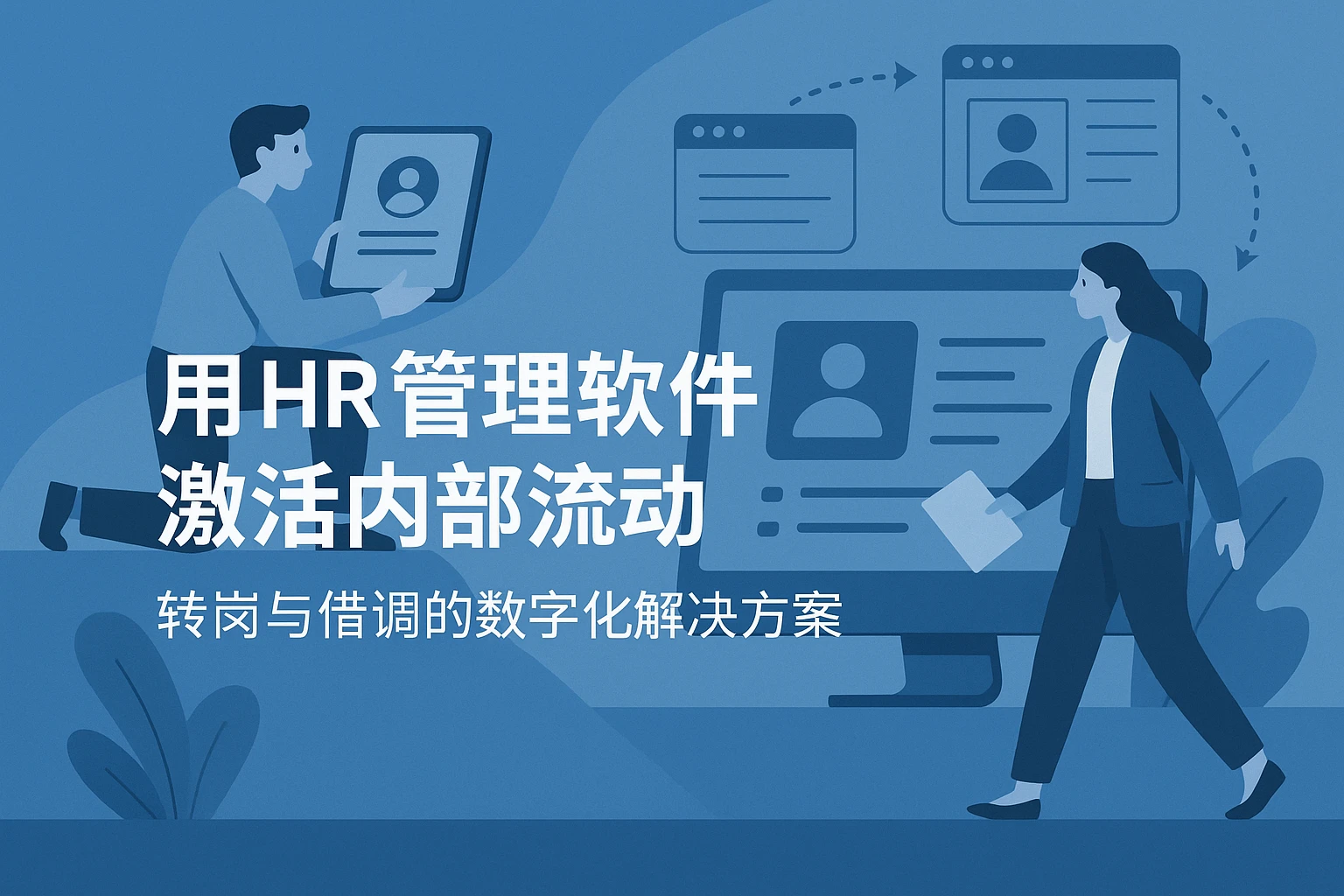 用HR管理软件激活内部流动：转岗与借调的数字化解决方案