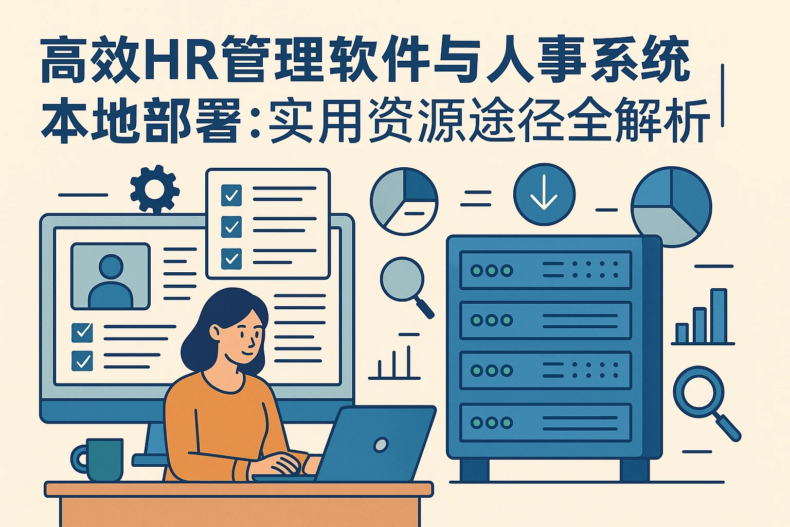 高效HR管理软件与人事系统本地部署：实用资源途径全解析