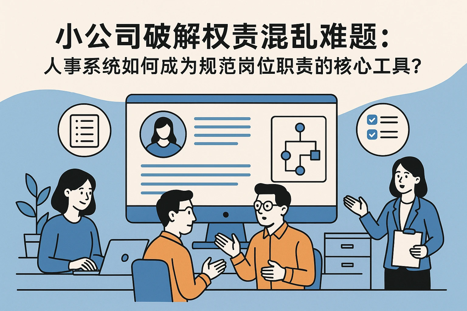 小公司破解权责混乱难题：人事系统如何成为规范岗位职责的核心工具？