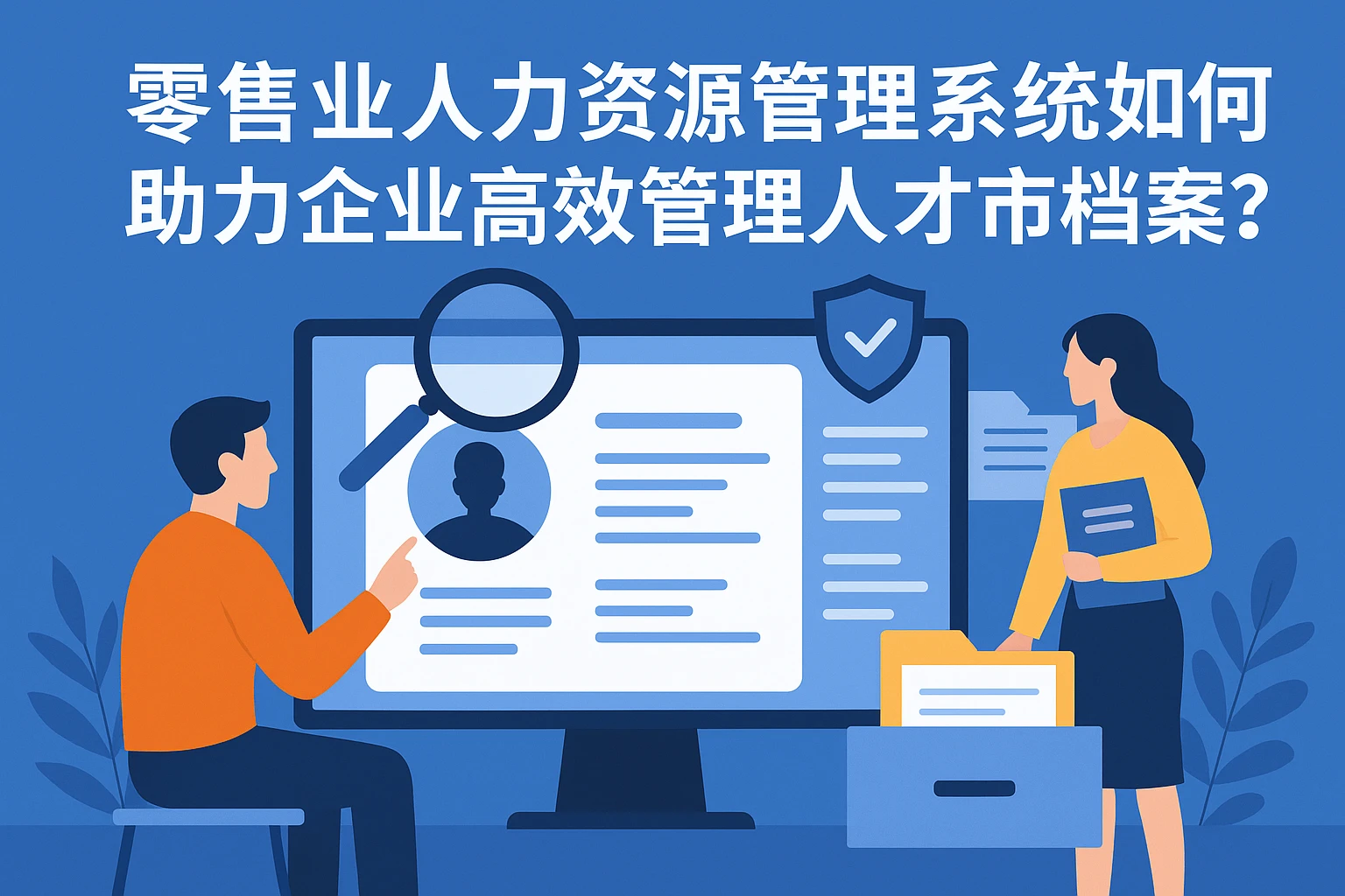 零售业人力资源管理系统如何助力企业高效管理人才市场档案？