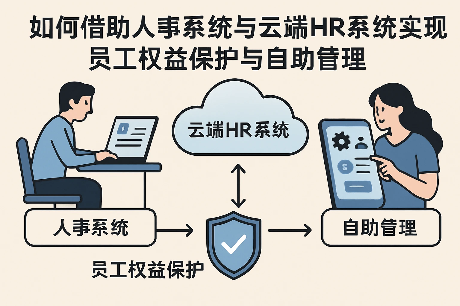 如何借助人事系统与云端HR系统实现员工权益保护与自助管理