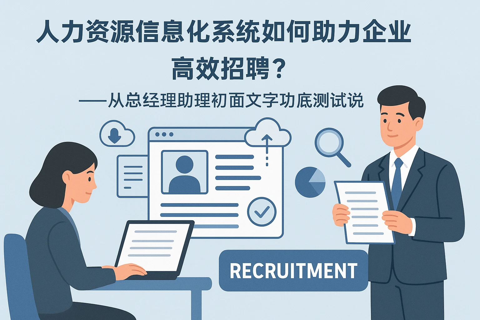 人力资源信息化系统如何助力企业高效招聘？——从总经理助理初面文字功底测试说起