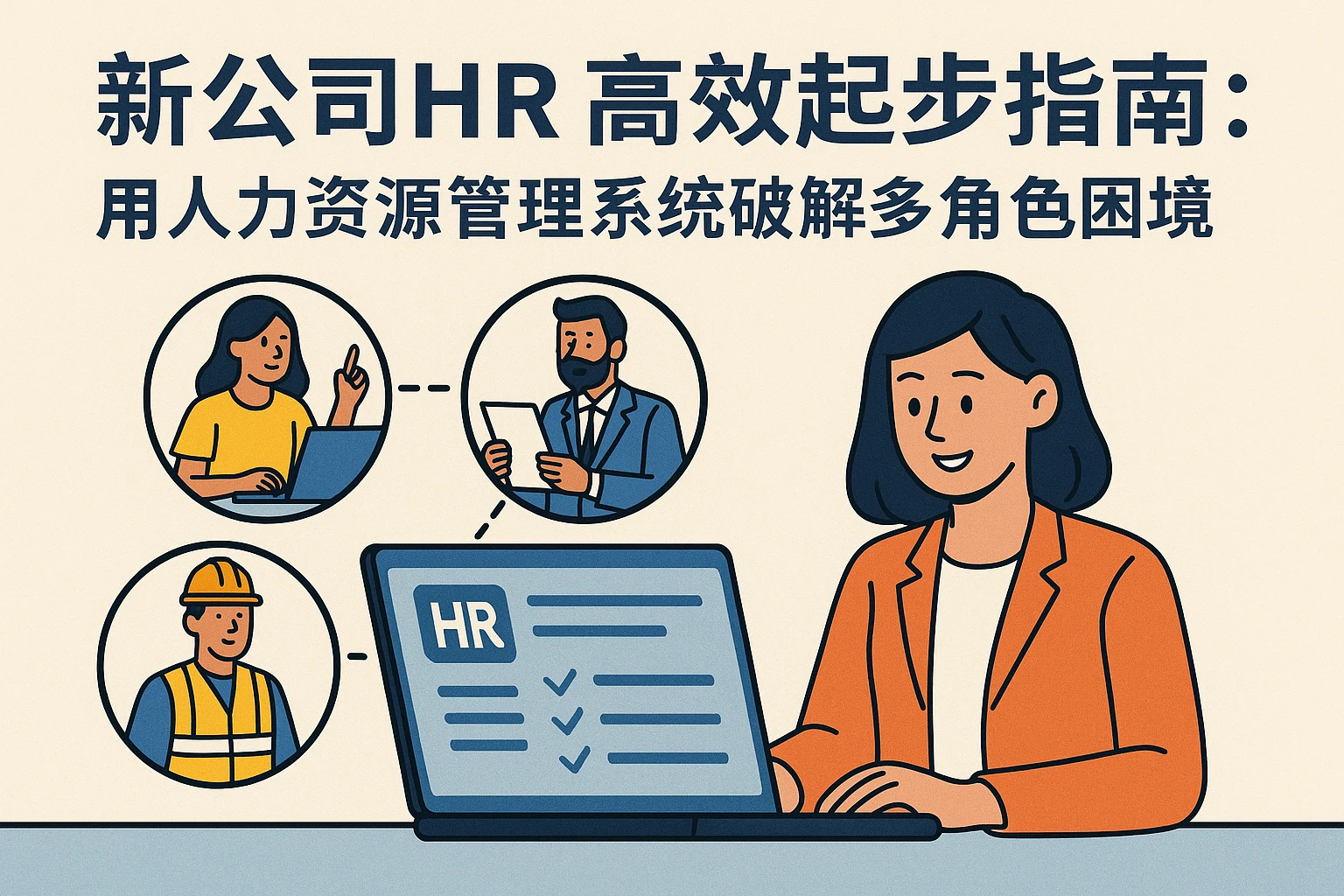 新公司HR高效起步指南：用人力资源管理系统破解多角色困境