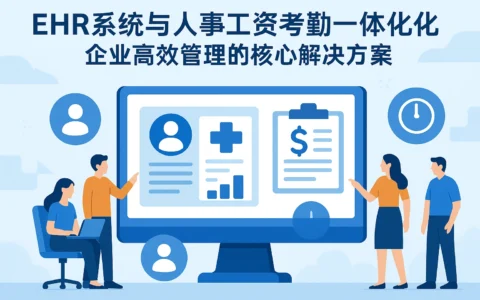 EHR系统与人事工资考勤一体化：企业高效管理的核心解决方案