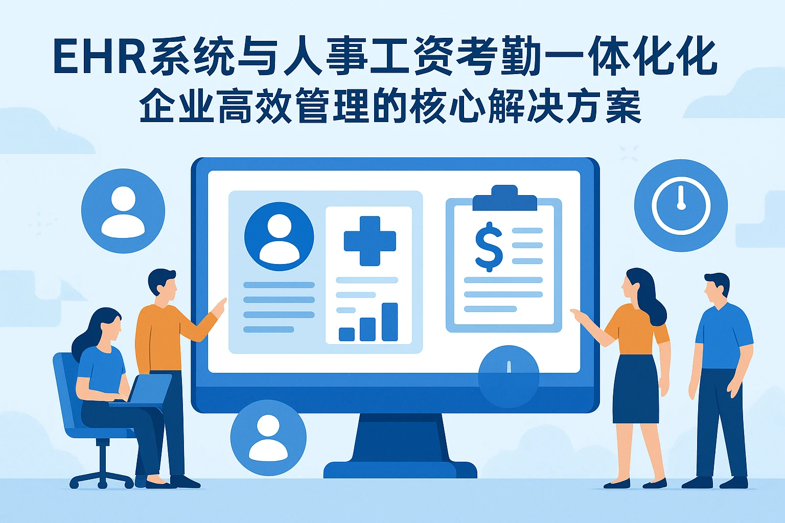 EHR系统与人事工资考勤一体化：企业高效管理的核心解决方案