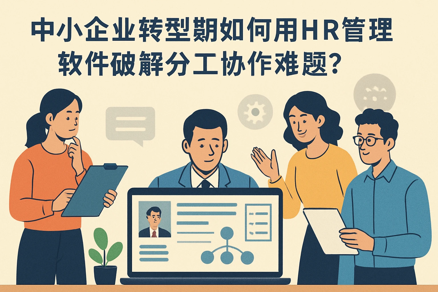 中小企业转型期如何用HR管理软件破解分工协作难题？