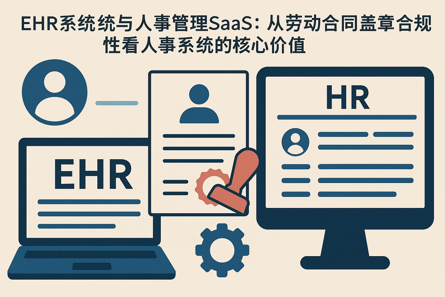 EHR系统与人事管理SaaS：从劳动合同盖章合规性看人事系统的核心价值
