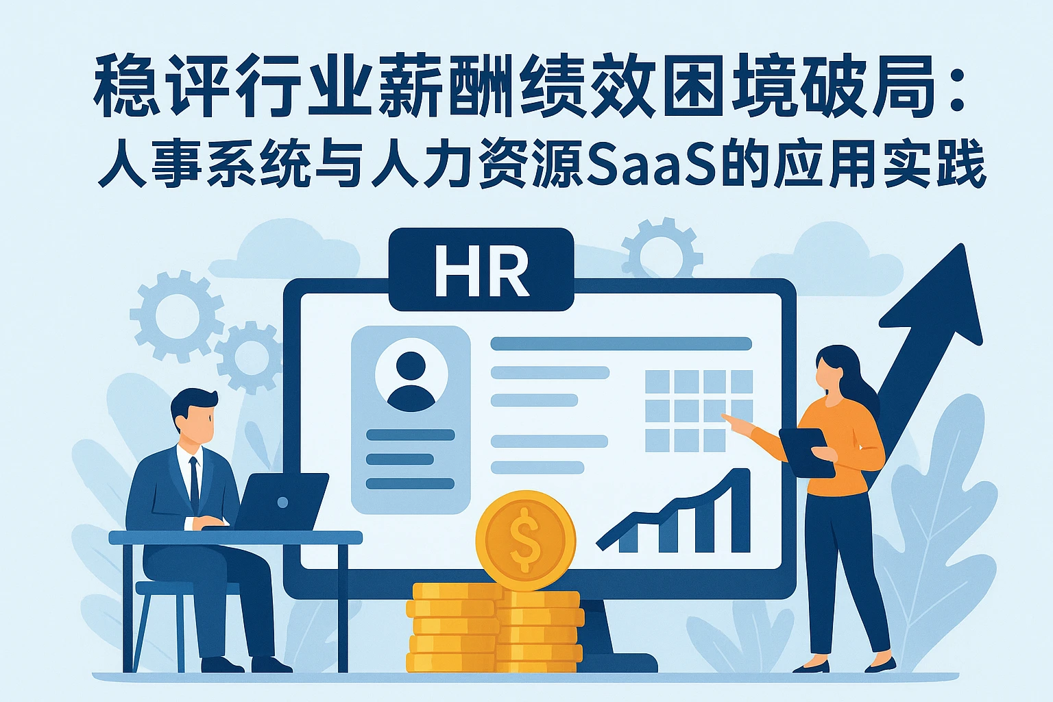 稳评行业薪酬绩效困境破局：人事系统与人力资源SaaS的应用实践