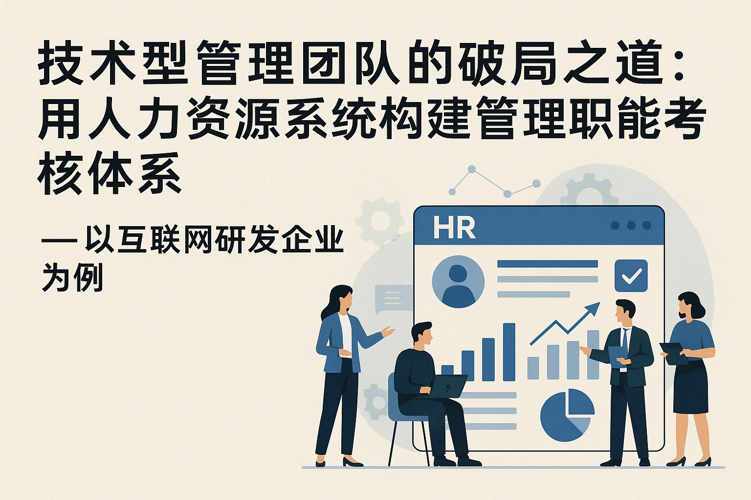 技术型管理团队的破局之道：用人力资源系统构建管理职能考核体系——以互联网研发企业为例