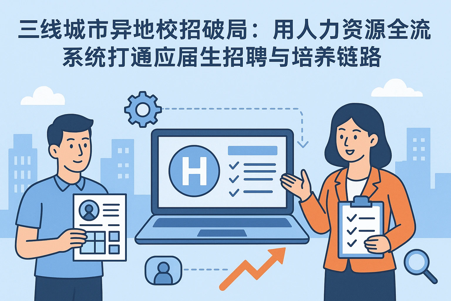 三线城市异地校招破局：用人力资源全流程系统打通应届生招聘与培养链路