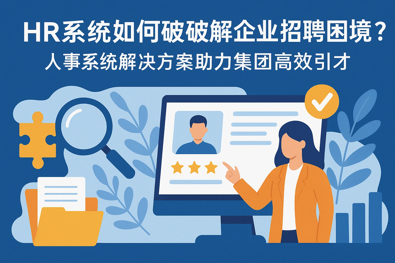 HR系统如何破解企业招聘困境？人事系统解决方案助力集团高效引才