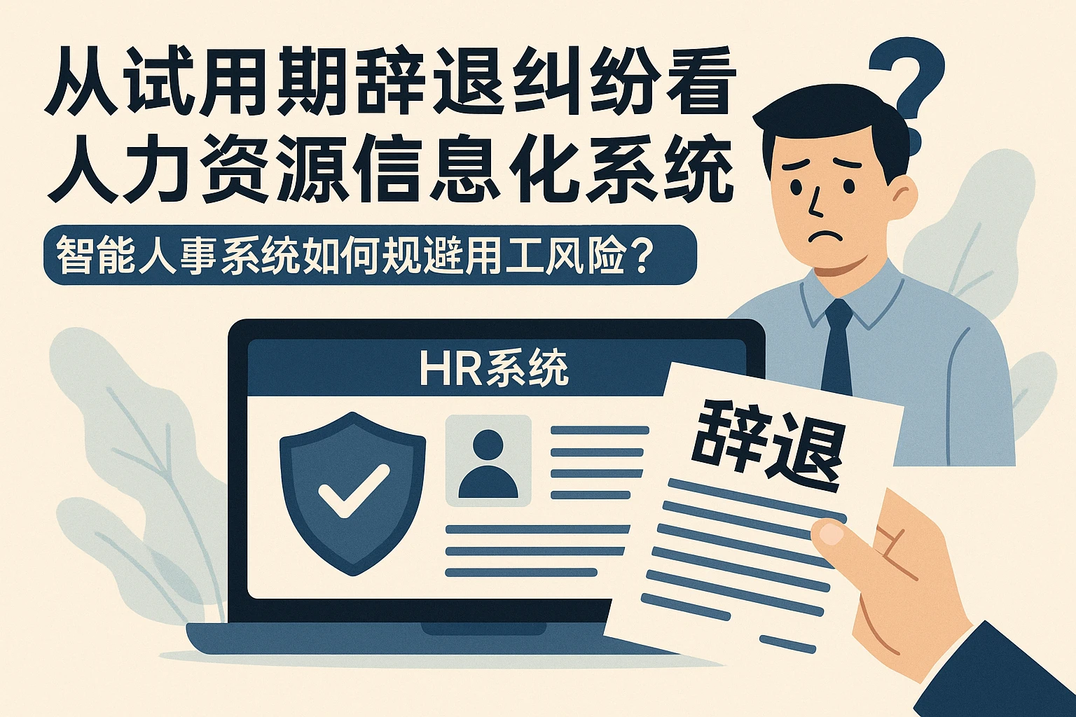 从试用期辞退纠纷看人力资源信息化系统的重要性——智能人事系统如何规避用工风险？