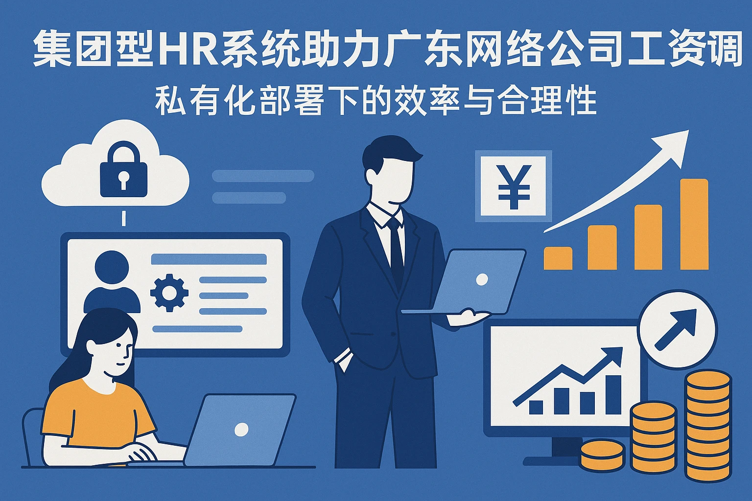 集团型HR系统助力广东网络公司工资普调：私有化部署下的效率与合理性