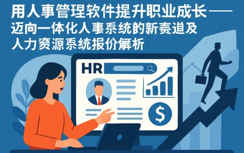 用人事管理软件提升职业成长——迈向一体化人事系统的新赛道及人力资源系统报价解析