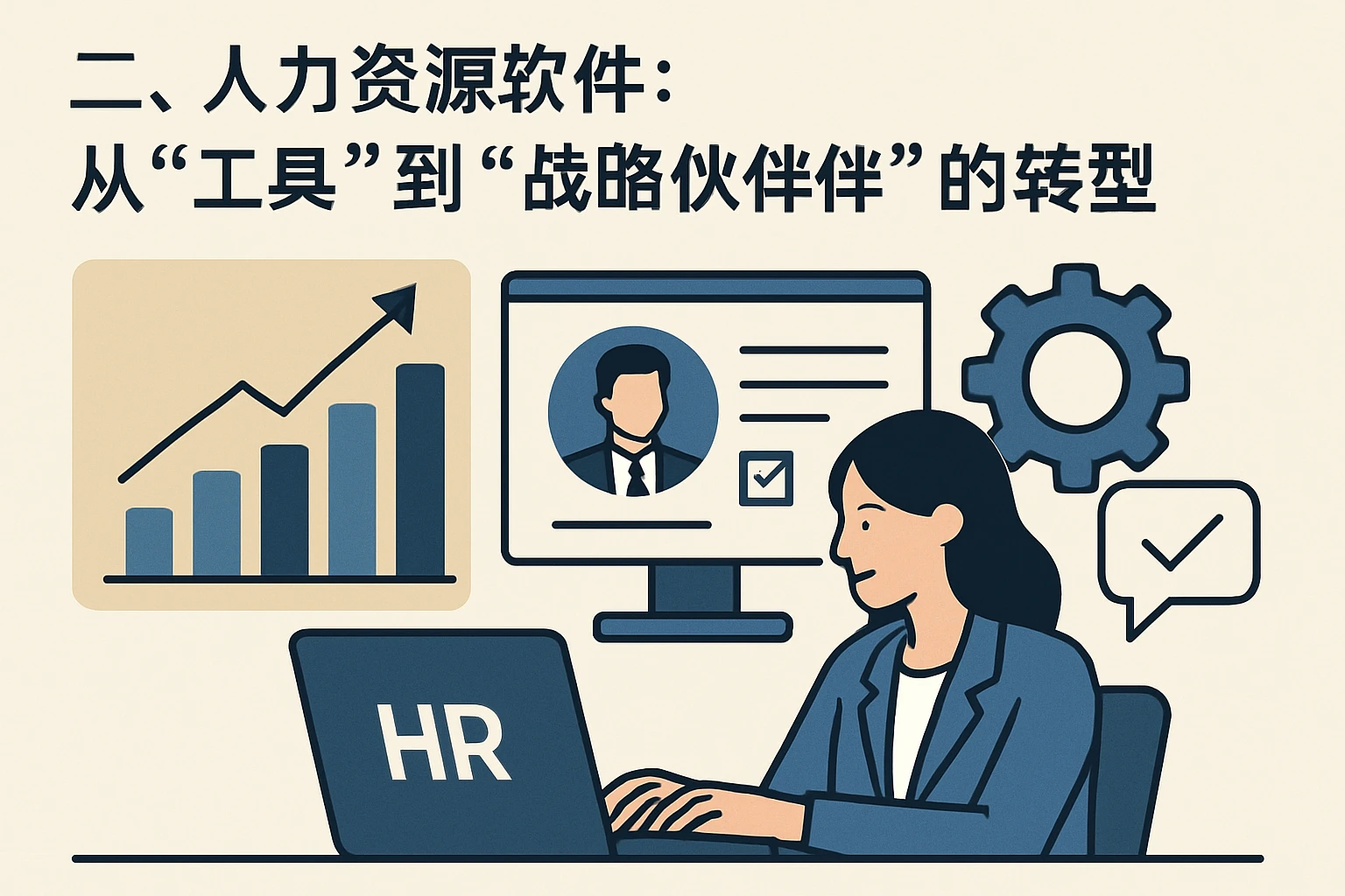 二、人力资源软件：从“工具”到“战略伙伴”的转型