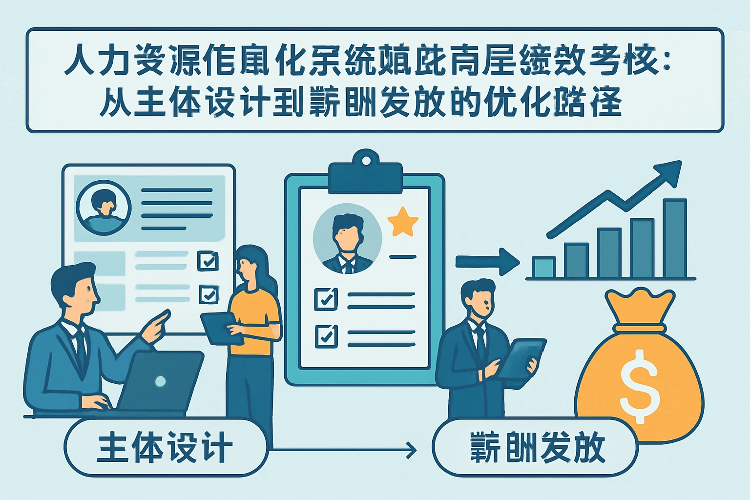 人力资源信息化系统赋能高层绩效考核：从主体设计到薪酬发放的优化路径