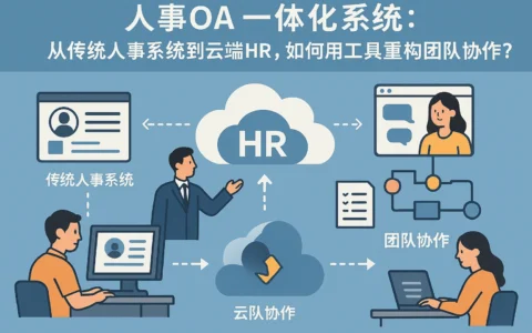 人事OA一体化系统：从传统人事系统到云端HR，如何用工具重构团队协作？