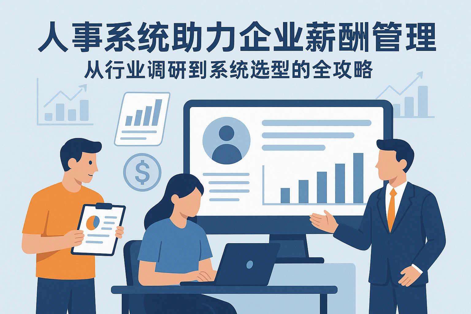 人事系统助力企业薪酬管理：从行业调研到系统选型的全攻略