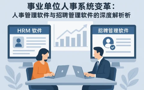 事业单位人事系统变革：人事管理软件与招聘管理软件的深度解析