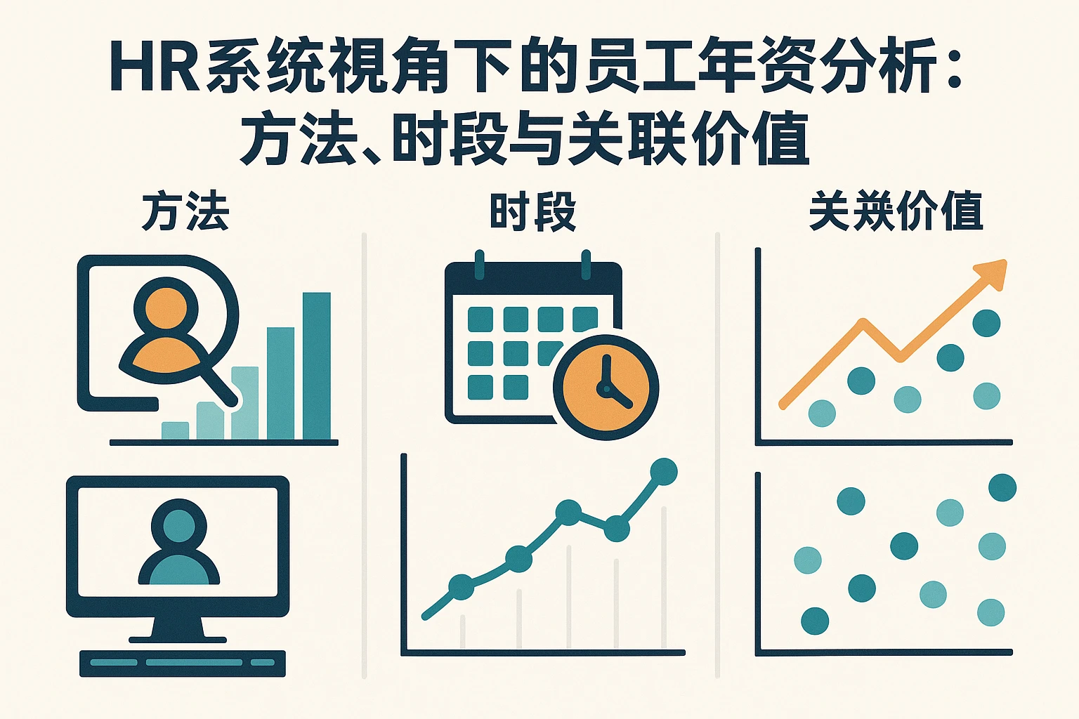 HR系统视角下的员工年资分析：方法、时段与关联价值