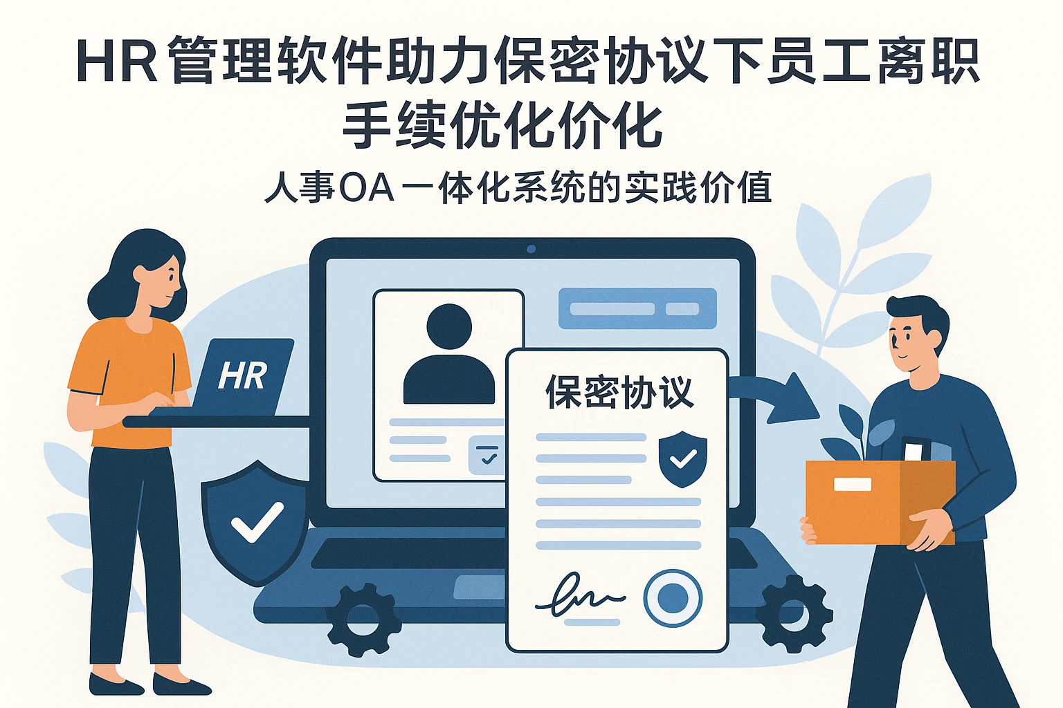 HR管理软件助力保密协议下员工离职手续优化——人事OA一体化系统的实践价值