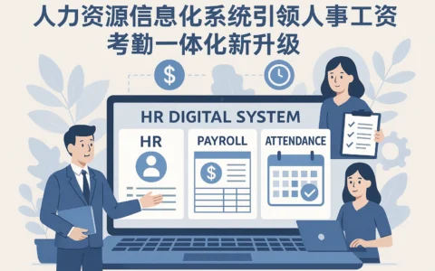 人力资源信息化系统引领人事工资考勤一体化新升级