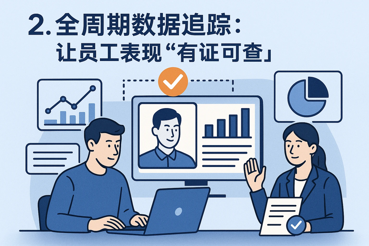 2. 全周期数据追踪：让员工表现“有证可查”