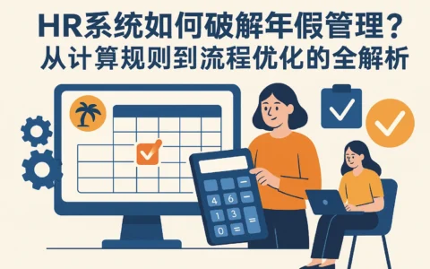 HR系统如何破解年假管理痛点？从计算规则到流程优化的全解析